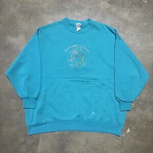 Vintage 90s Winnie the Pooh White Disney Sweatshirt